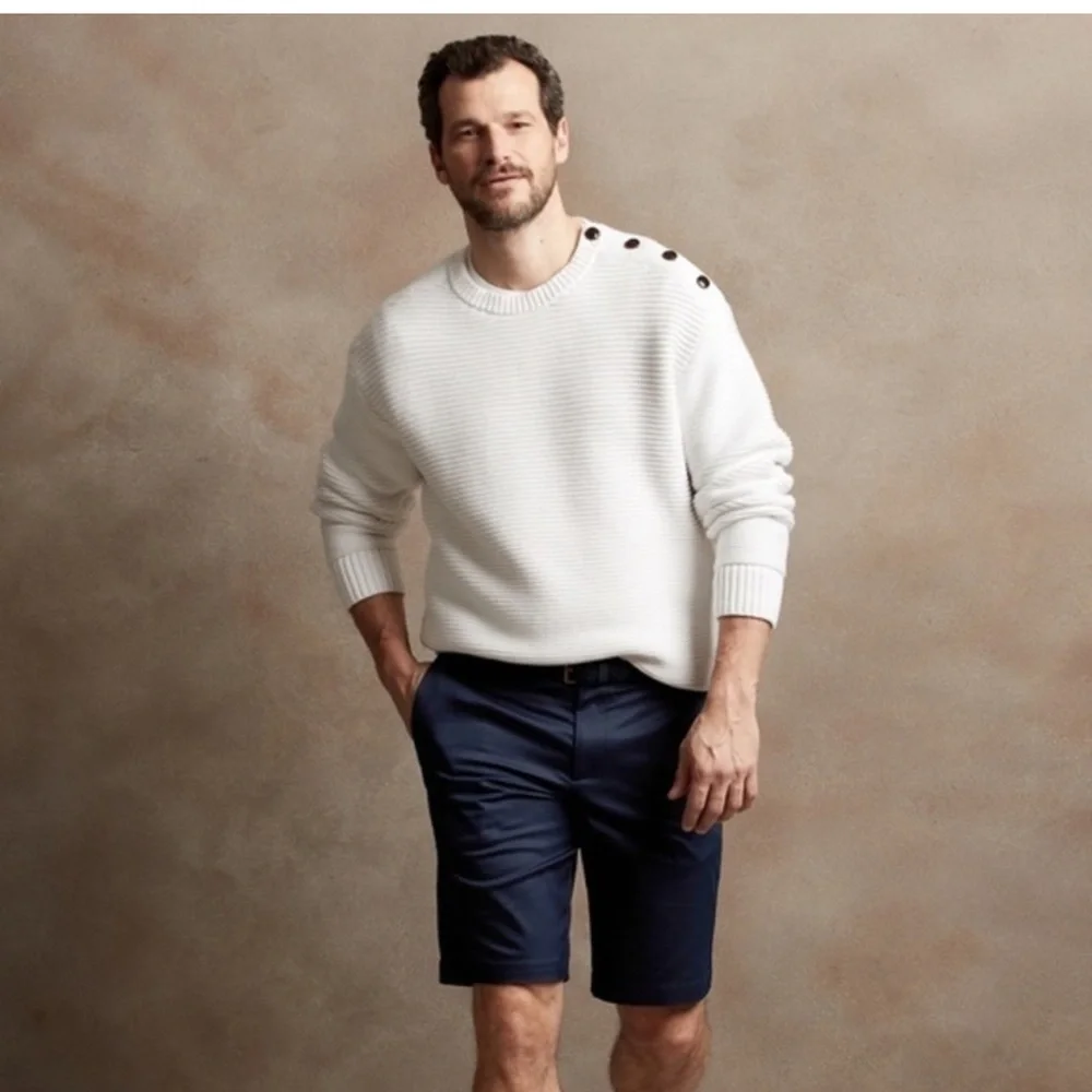 Banana Republic NWT navy blue chino shorts